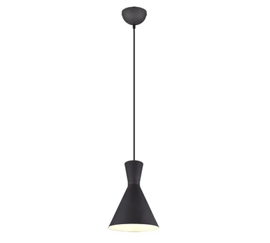 Trio-Lighting Enzo 20 cm E27 matt black piekaramā lampa
