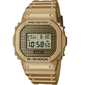 Casio G-SHOCK ORIGINAL DWE-5600HG-1ER CARBON CORE GUARD GOLD CHAIN kaina