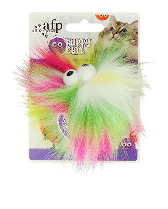 AFP Furry Ball žaislas katėms, 1 vnt