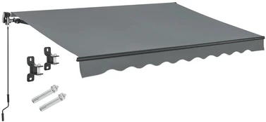Juskys Markizė 350x300 cm Pilka kaina