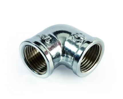 Žalvarinė chrom. alkūnė GENERAL FITTINGS, 1/2"