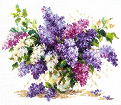 Siuvinėjimo rinkinys Magic Needle Lilac 40-68