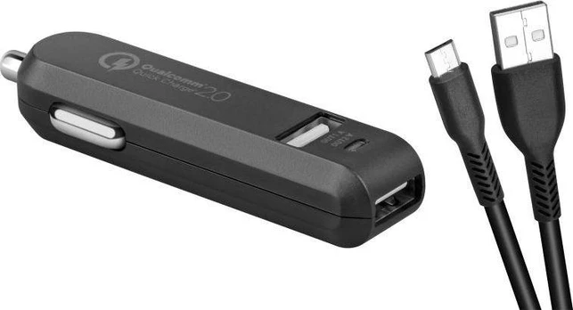 Įkroviklis Avacom CarMAX 2 2x USB-A 2 A (NACL-QC2XM-KK)
