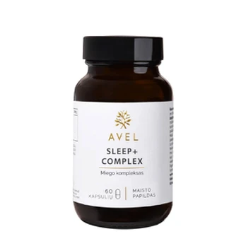 Maisto papildas Sleep+ Complex, AVEL, 60 kaps.