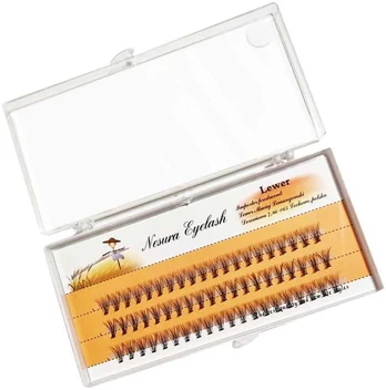 Wet Brush Lewer - Silk Eyelash Clusters 10mm
