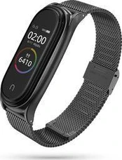 Beline Beline dirželis Mi Band 5 juoda/juodas