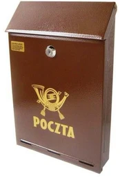 Usorteret Ruda pašto dėžutė A-4