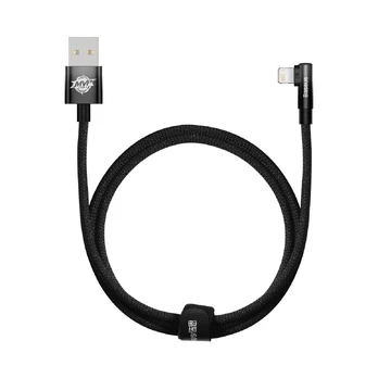 "Baseus MVP 2 Lightning" 1 m 20 W kabelis - juodas