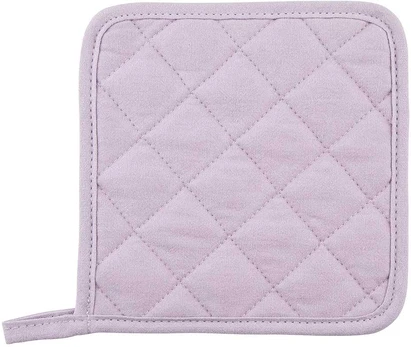 Kitchen handle 18x18 cm 100% cotton light violetinė