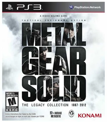 „Konami Metal Gear Solid: The Legacy Collection“ (importas) – „PlayStation 3“