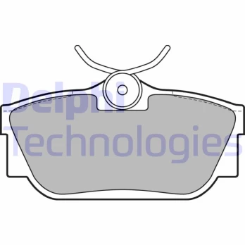 DELPHI LP2019 Brake pad set