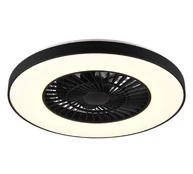 Halmstad LED ceiling fan matt black starlight ventilators kaina
