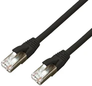 MicroConnect CAT6A S/FTP 7.5m Juodas LSZH kaina