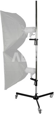 walimex pro Wheeled Tripod with 2 Clamp Holders