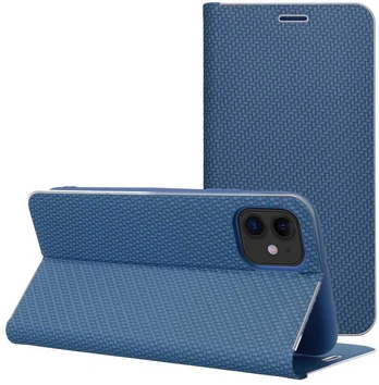 Oem LUNA Book Carbon for IPHONE 17 mėlynas