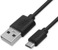 Qoltec Kabelis USB A męski | micro USB B męski | 0.5m | BULK kaina