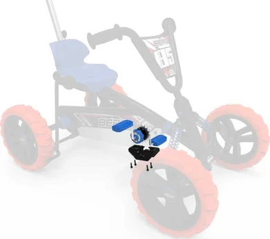 Berg "Buzzy 2-in-1" - Krumplinis velenas su pedalais "Nitro