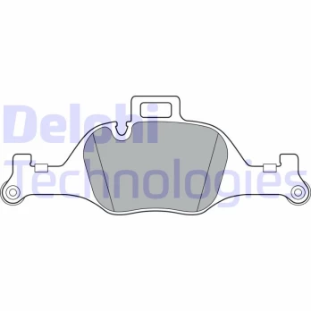 DELPHI LP3299 Brake pad set
