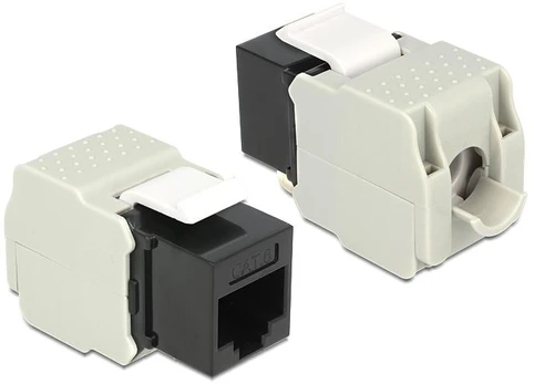 Delock Modulis keystone RJ45 lizdas - LSA cat.6 montavimo dėžutei
