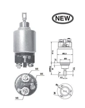 Solenoidinis jungiklis, starteris MAGNETI MARELLI 940113050543