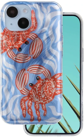 Dėklas Telforceone Ultra Trendy Summer case for iPhone 11 crab