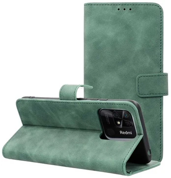 Dėklas Oem TENDER Book Case for XIAOMI Redmi 10C žalias