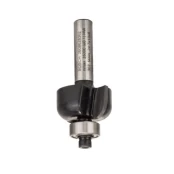 Dvipusė pusapvalė freza Bosch H R=6 mm, l=13 mm, 2608628362 kaina