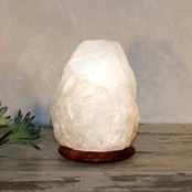 Druskos kristalų lempa "Rock White Line", 2-3 kg