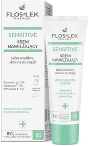 Drėkinamasis veido kremas Floslek Sensitive 50ml kaina