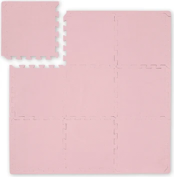 That's Mine - Alva Foam Play Mats - Rose Blush - Onesize