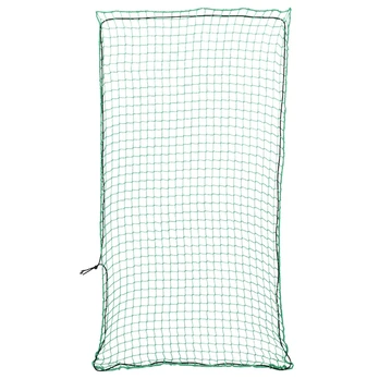Priekabos tinklas su elastine virve, žalias, 8x3,5m, PP