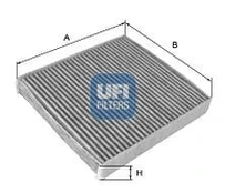 Filtras, salono oras UFI 54.165.00