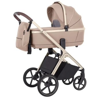 2in1 vežimėlis Carrello Vector, Walnut beige