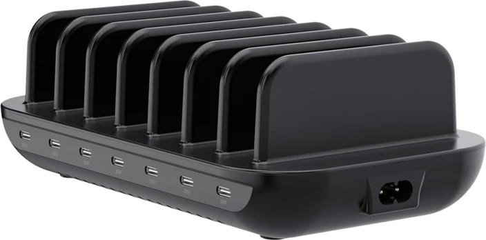 CONCEPTRONIC Ladegerät 7Port 7xUSB-C 160WPD3.0 sw
