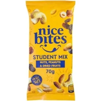 Studentų mišinys NICE BITES, 70 g