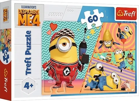 Puzzles 60 elements Happy Minions