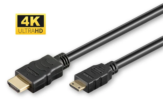 Kabelis MicroConnect HDMI Mini - HDMI 1m juoda (HDM19191V2.0C)