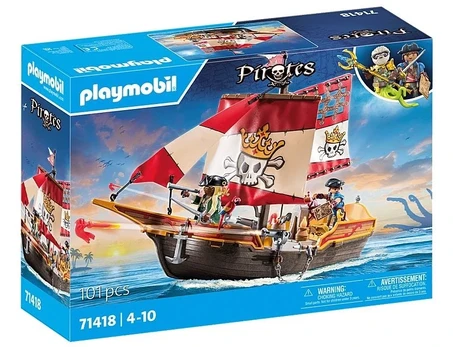 Playmobil - Pirate Ship (71418)