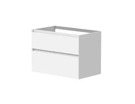 Apatinė spintelė Kame Loft 80 cm, balta matinė