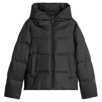 Pūkinė striukė moterims, Juoda, 5000011709 Puffed coat