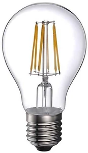 Bona Electrica LED gijimo lemputė E27 A60 8W 3000k