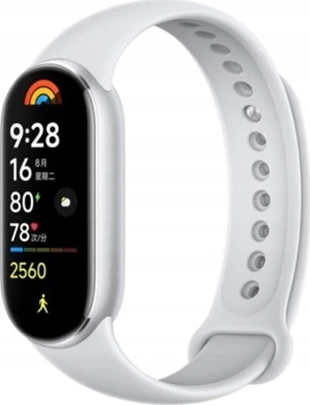 „Xiaomi Smart Band 9“ ledyninė sidabrinė