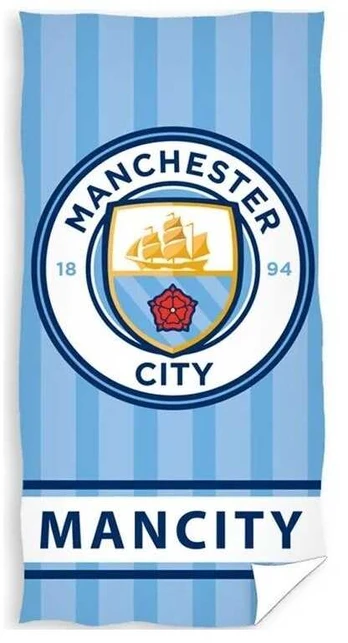 Kelioninis Manchester City cotton beah towel