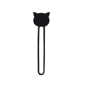 Hurtel Silicone cable reel - juodas