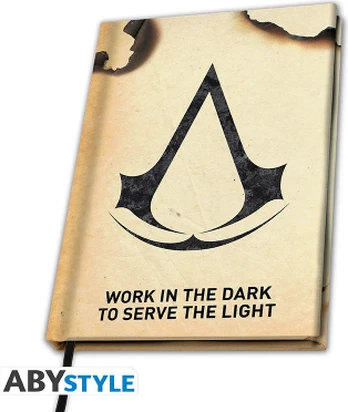 Abysse ASSASSIN'S CREED - A5 Crest Notebook X4