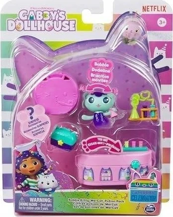 Gabby's Dollhouse Bobble Kitty Pack - MerCat