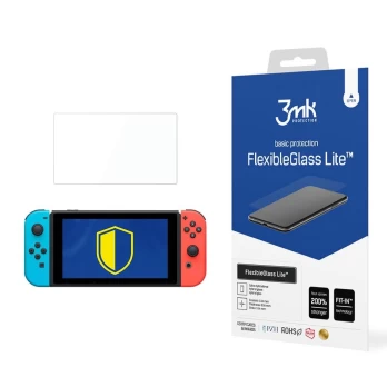 Apsauginis stiklas 3mk FlexibleGlass Lite™, skirtas Nintendo Switch