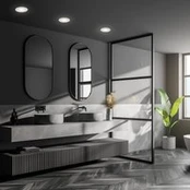 LED įleidžiamas lubų taškas "Kulana Mini" IP44 3 chromas