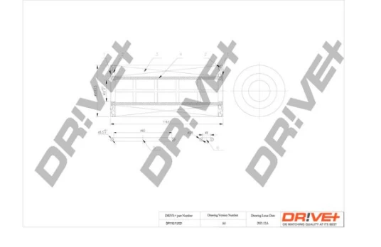 Alyvos filtras Dr!ve+ DP1110.11.0121