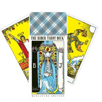 Miniature Raider Waite Tarot kortos